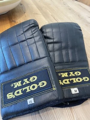 £12.50 • Buy Gold’s Gym Martial Arts Gloves MMA Gloves Black Gold’s Gym Size Medium Used
