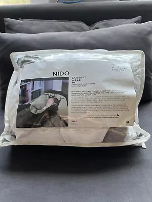 7 A.m. Infant Car Seat Wrap 0-3T 0-31Lbs Nido Cloud • £7.95