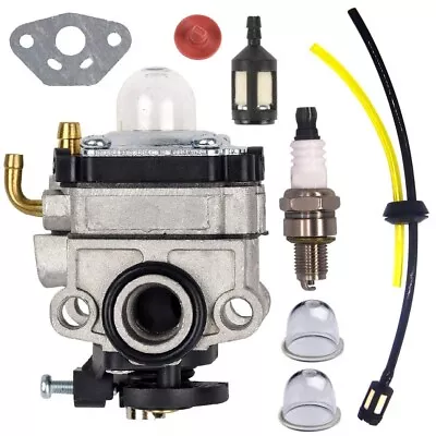 Carburetor For Maruyama BET230 String Trimmer & Fuel Line Grommet Gasket Kit • $14.99