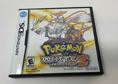 $59.95 • Buy Case And Manual Only NO GAME Pokemon White Version 2 Nintendo DS Authentic