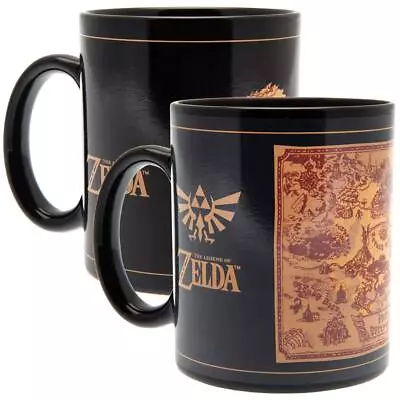 The Legend Of Zelda Heat Changing Mug Map • $77.35