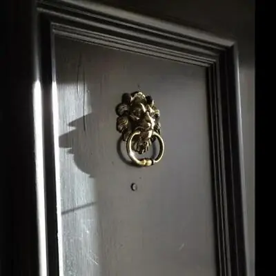 Antique Lion Head Door Knocker With Hook Classic Vintage Home Decoration • $21.49