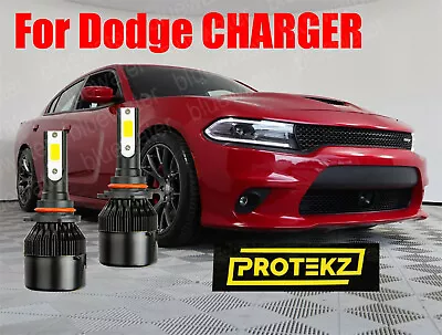 LED CHARGER 2016-2019 Headlight Kit 9005 HB3 6000K White CREE Bulbs Hi/Low Beam • $25.05