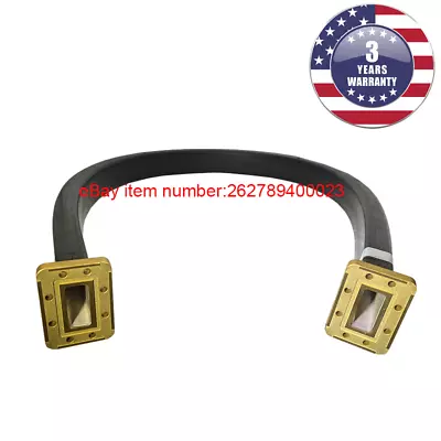 $365 • Buy New WR137 Flexible Waveguide 48 Inches Length Twistable CPRG/CPRG