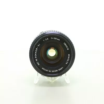 Minolta Mc W.Rokkor-Si 28/2.5 Lens Mf 　 C • $124.50