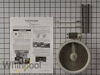 New Genuine OEM Whirlpool Oven Range Radiant Surface Element W10823704 • $106.58