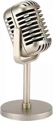 Microphone Vintage Look Old Style Dynamic Vocal Classic Retro Studio Stage Voice • $15.99
