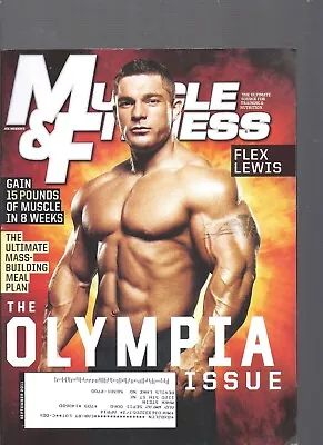 Muscle Fitness Magazine September 2011 Flex Lewis Olympia Issue  • $9.80