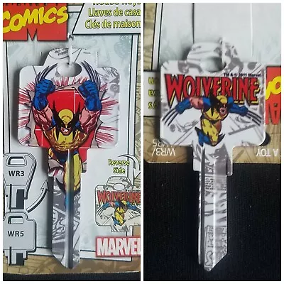 $9.99 • Buy Marvel Comics Wolverine WR 5 House Key Blank