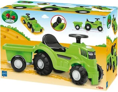 £41.99 • Buy Sit 'n' Ride Tractor And Detachable Trailer Ride On Kids Boys Girls Garden Toy