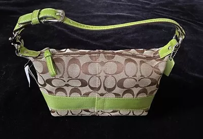 Coach Canvas Leather Small Handbag NWT • $219.95