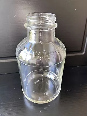 Staley's 2 Quart Vintage Milk Bottle- Clear Glass No Cap • $6