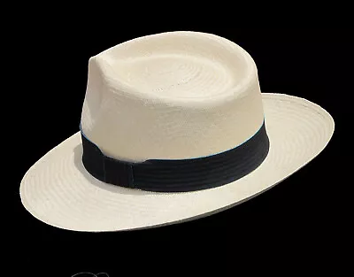 Genuine Panama Hat From Montecristi  Havana  Subfino Men Woman Straw Sun Hat • $129