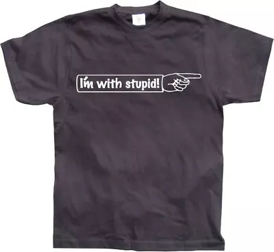 Hybris I'm With Stupid! Black • £26.01