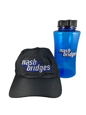 Nash Bridges TV Show Publicity Lot Hat Mug Cup Drink Bottle Rare Johnson Black • £48.25