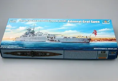 Trumpeter 05316 - 1/350 Admiral Graf Spee Battleship Model Kit • £56
