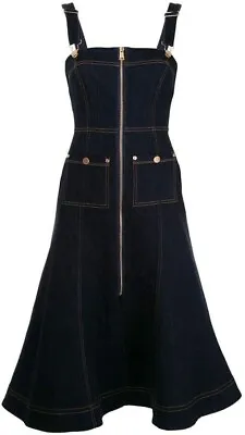 Alice McCALL Azure Midi Dress In Indigo |Size 12| Brand New/Unworn • $350