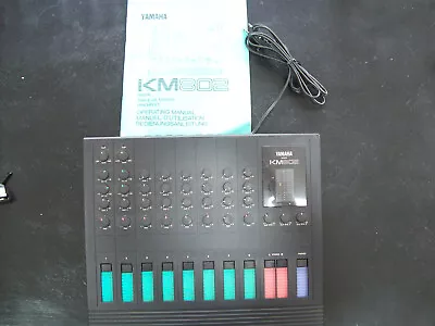 Yamaha KM802 Vintage 8 Channel Mixer With Manual USED • $124.99