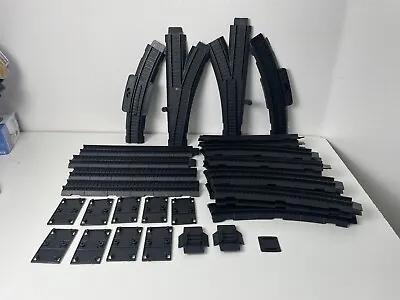 Assorted Lot Of 34 Hot Wheels Power Express Replacement Tracks - Mattel 1998 • $33.99