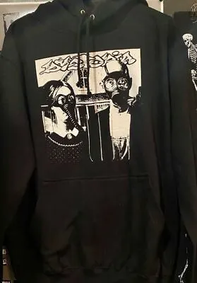 Vintage Dystopia Band Black Men Hoodie All Sizes S To 5XL Rock Band • $28.96