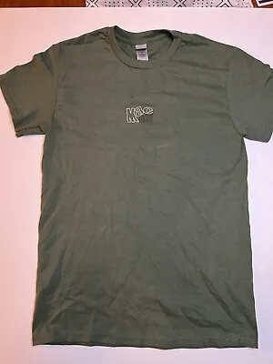 Mac Miller Embroidery T Shirt Small Rare And Saucy Forest Green Gildan Tag • $10