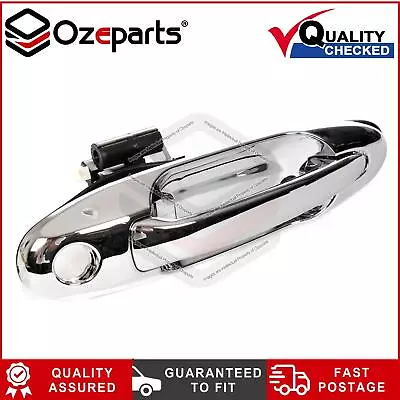 FRONT RH Right Outer Door Handle For Toyota Landcruiser 100 Series 98~07 Chrome • $19.95