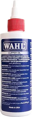 Clipper Oil Wahl Hair Clippers Trimmer Shaver Blade Lubricant Lube 4oz Free Post • £6.99