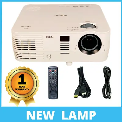 NEW LAMP - NEC NP-VE281 DLP Projector 2800 ANSI HDMI 1080i W/Bundle • $170