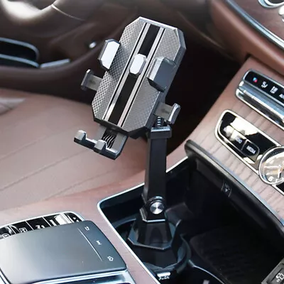 Car Mobile Phone Holder Mount Cradle Dashboard Windshield Stand Black Universal • $17.90