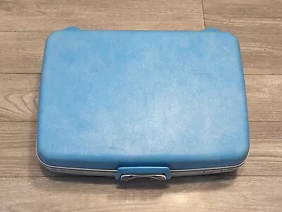 Vtg Samsonite Silhouette Light Blue Hard Shell Luggage Suitcase • $49.99