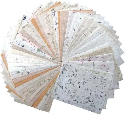 50 Sheets A4 Thin Mulberry Paper Sheets Art Tissue Washi Paper Design Craft Art • $27.94