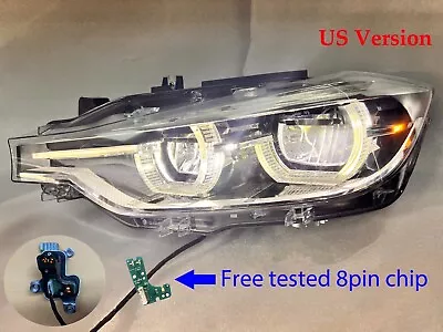 Fit 15-19 BMW 3 Series F30 F35 330i 340i LED LCI Headlight Non-AFS Left 7419629 • $350