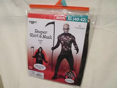 NWT Mens Reaper Incharacter Halloween Costume Size XL • $19.97