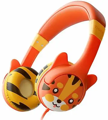 KidRox Tiger-Ear Kids Headphones 85dB Volume Limited Adjustable And Safe  • $26.99