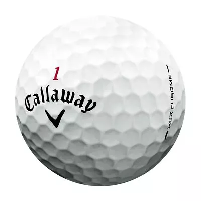 48 Callaway Chrome Soft Chrome Hex Chrome AAA Golf Balls  • $39.99