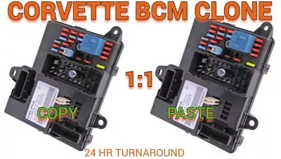 CORVETTE BCM CLONE Service Body Control Module Fuse Box Programming 2005 - 2013 • $200