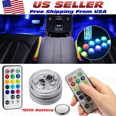 Colorful LED Lights Car Interior Accessories Atmosphere Lamp W/ Remote Control • $4.88