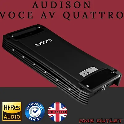 Audison AV Quattro Voce Series 4-Channel AMP 800Watts Car High End Amplifier  • £999