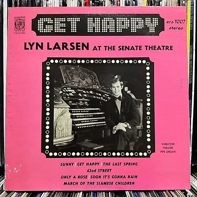 Lyn Larsen At The Senate Theatre - Get Happy (vinyl Lp)  1974!!  Rare!!  Signed • $49.99