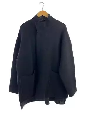 The Viridi-Anne Reversible Knit Coat/3/Wool/Blk/Vi-3528-06 26 • $363.87