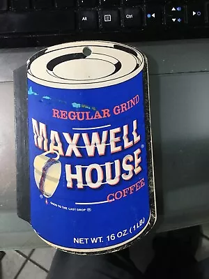CAN-TEPORARIES MEMO PAD Shaped Like Can MAXWELL HOUSE COFFEE (VINTAADVERTISEMENT • $7.75