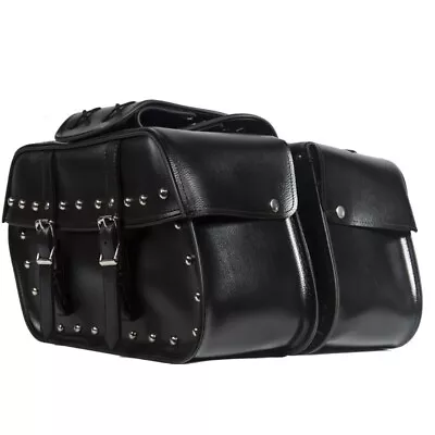 $109.74 • Buy Yamaha V Star Classic 650 1100 1300 Waterproof Saddlebags Easy Removal 2pc -yd21