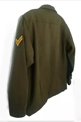 Vtg NWOT M Protexion Military Issue Wool Shirt  8415-21-905-7507 Chest 46X30 L • $29.90