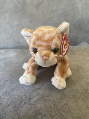 £2.50 • Buy Ty Beanie Original Baby Amber The Ginger Cat Retired , 1999