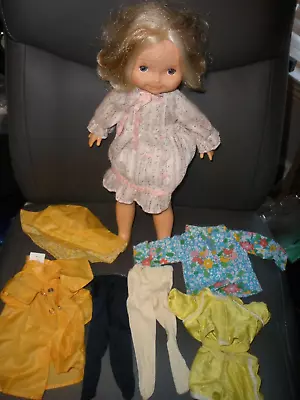 1978 My Friend Mandy 16” Fisher Price Doll 211 W/ Original Dress & Extra (P72) • $26.99