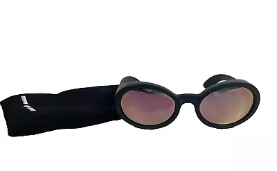 MYKITA X Morgenthal Fredrics Oval Black Resin Mirrored Sunglasses W/ Pouch • $129.99
