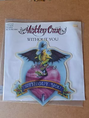 Motley Crue--without You/live Wire--1990--original Vinyl Picture Disc--7   • $15.50