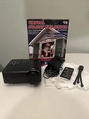 Mr Christmas Virtual Holiday Window Projector Includes 14 Holiday Movies • $29.99