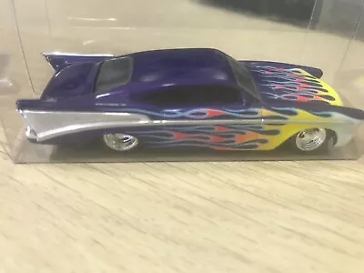 Hot Wheels  57 Chevy Chezoom  LE Item. Purple With Flames • $59