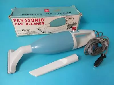 Awesome Vintage Panasonic Av-100 Car Vacuum Cleaner With Original Box Rare Blue • $44.99